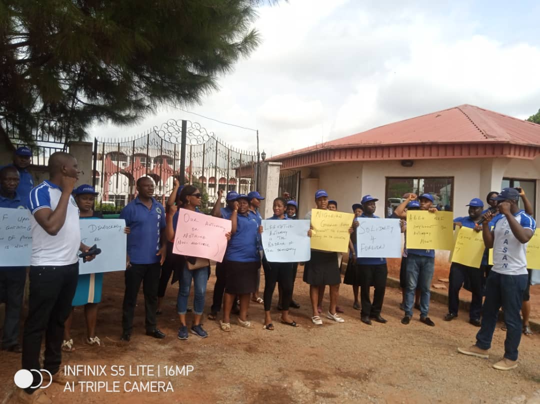 Financial Autonomy Anambra Assembly Staff Shut Gate Begin Indefinite Strike Parallel Facts 7997