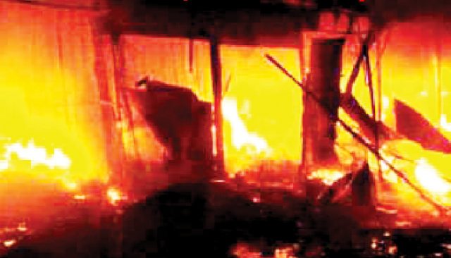 Fire Razes 24 Shops In Ibadan Market 