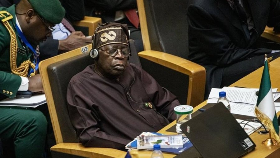 Presidential Aide Fumes Over Nigerian Media Publicizing Photo of Tinubu Sleeping at AU Session