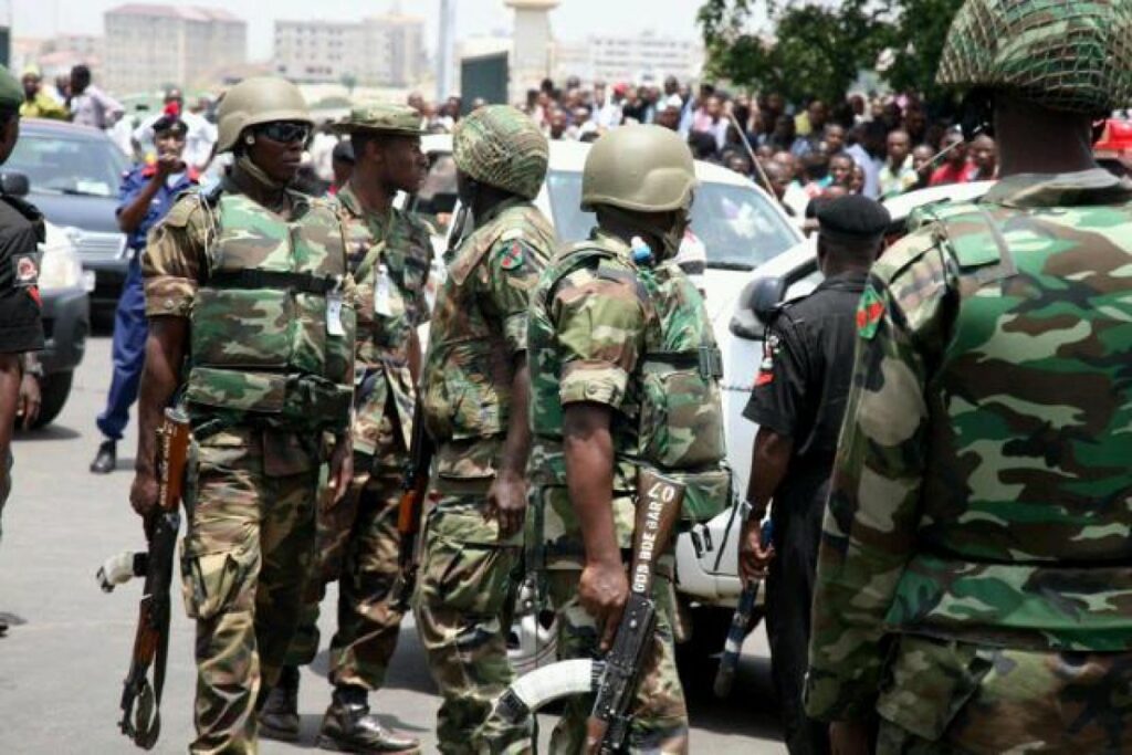 Nigerian Soldiers 