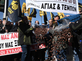 Tractors converge on Rome as farmers protest across Europe