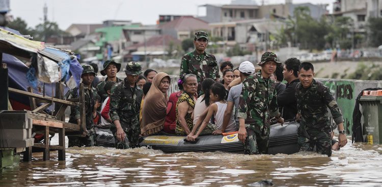 Flash Floods, Cold Lava Flow Kill 12 in Indonesia