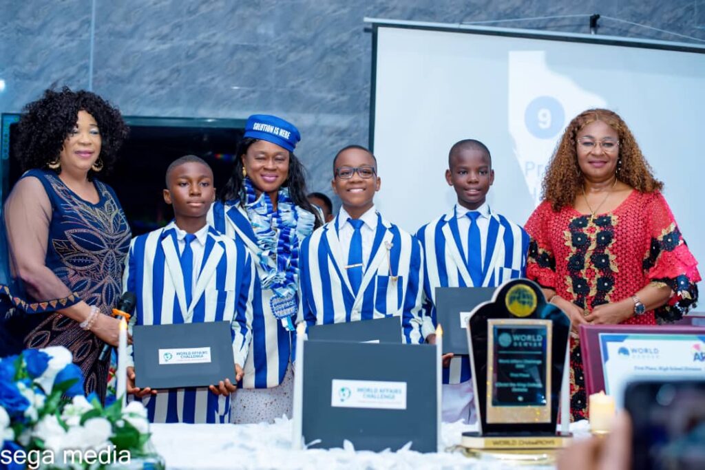 Peter Obi Alma Mater CKC Celebrates Students for Winning World Affairs Challenge