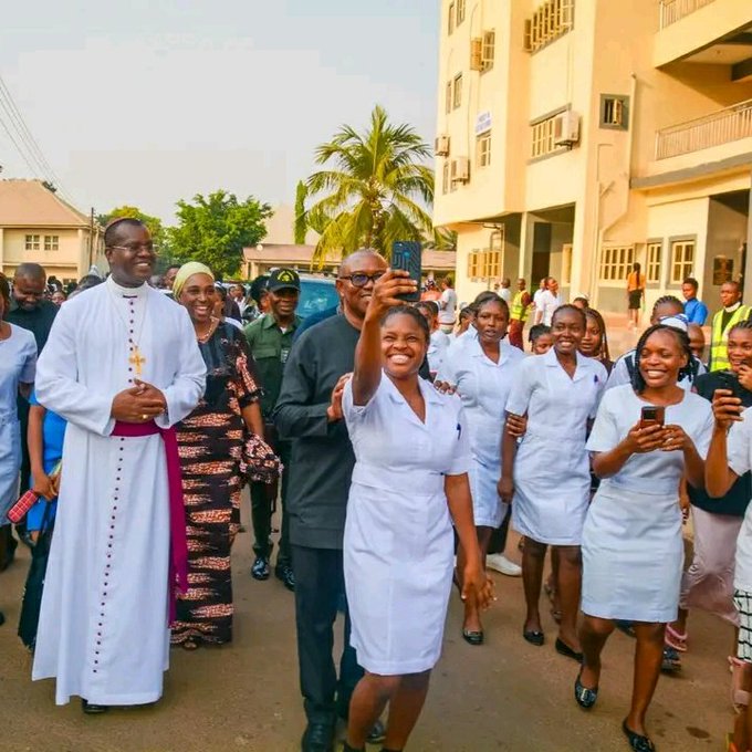 Peter Obi Celebrates Nurses 