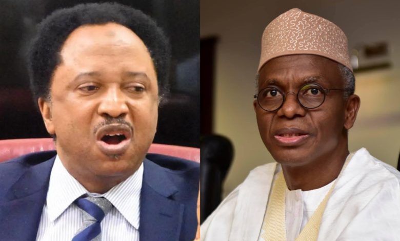 Shehu Sani and Nasir El-Rufai