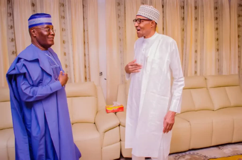 Atiku Visits Buhari Shortly After Meeting with IBB