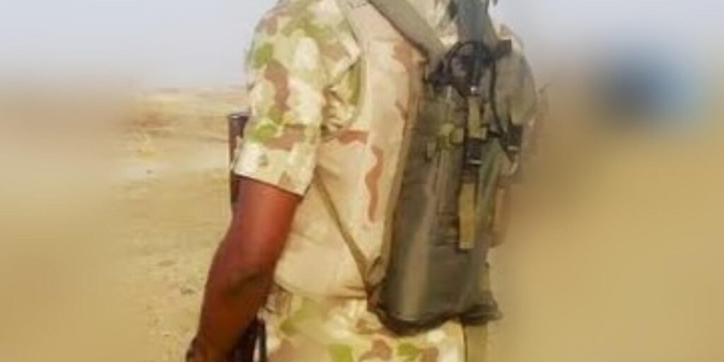 Nigerian soldier