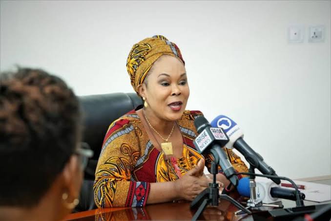 Minister of Women Affairs, Uju Kennedy-Ohanenye