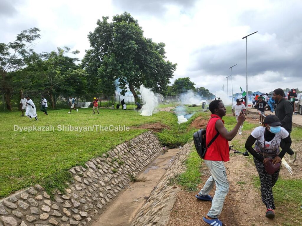 DSS, Police Arrest Journalist, Protesters at MKO Abiola Stadium