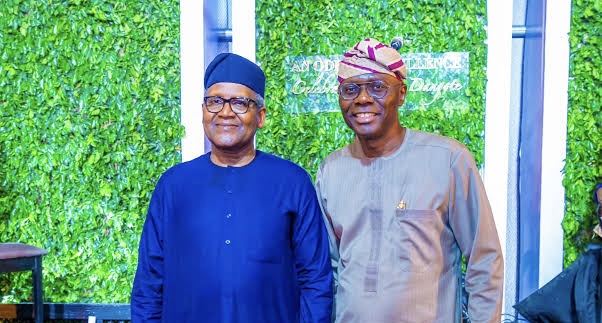 Dangote and Sanwo-Olu