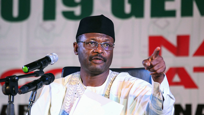 INEC Chairman Mahmood Yakubu