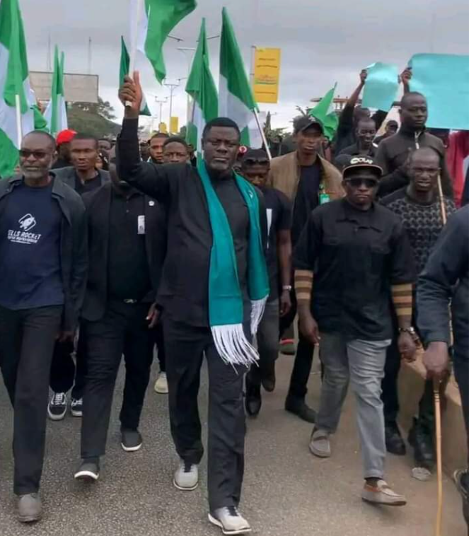 Nigerians Query Whereabouts of Pastor Adeboye as Popular Prophet, Elbuba Leads Peaceful #EndBadGovernance Protests in Jos