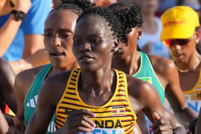 Ugandan Olympian Rebecca Cheptegei 