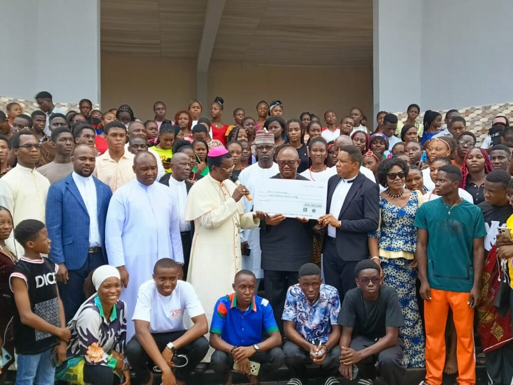 Peter Obi Donates Another N60m to University, College of Nursing 