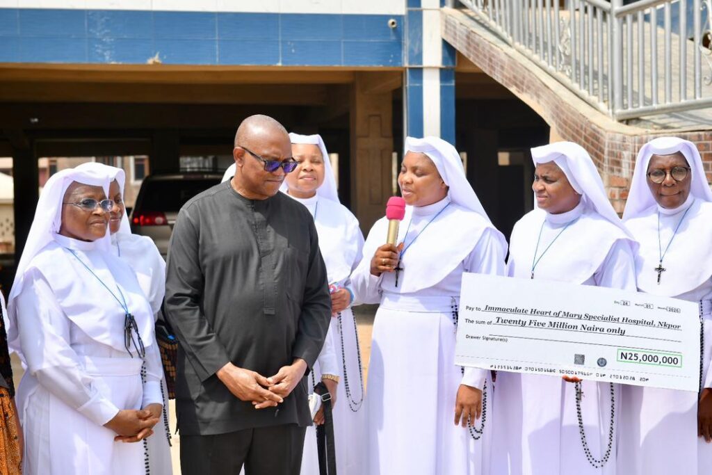 Peter Obi, Ozuah Donate N100 Million to IHM Health System, Anambra