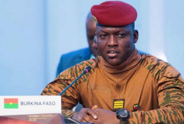 Captain Ibrahim Traoré, Burkina Faso’s interim leader