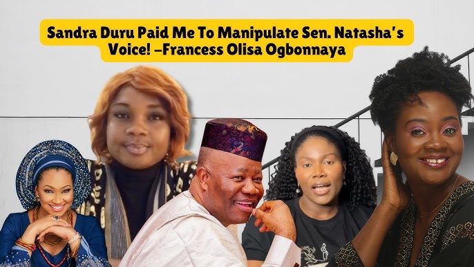 How Sandra Duru Hired me to Damage Natasha's Reputation, Journalist Opens up