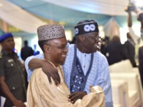 Nasir El-Rufai and Bola Tinubu. Credit: Punch Newspaper.