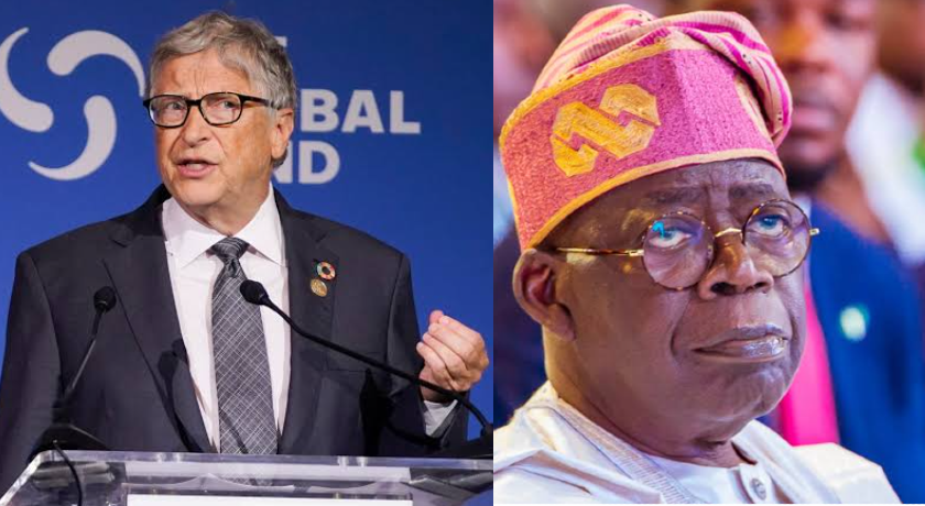 Bill Gates and Bola Tinubu