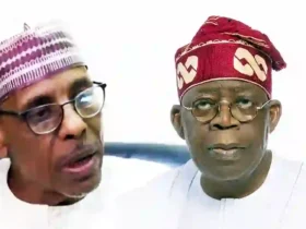 Hakeem Baba-Ahmed and Bola Tinubu