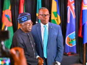 Bola Tinubu and Saint Lucia Prime Minister Philip Pierre. Credit: CTV