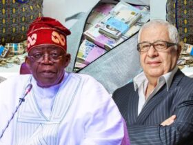 Bola Tinubu and Gilbert Chagoury