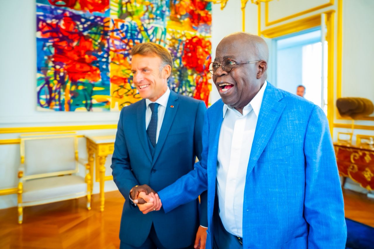 Macron and Tinubu