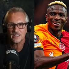 Osimhen: Former England Forward, Gary Lineker Finally Apologises to Nigerian Striker, Victor Osimhen Over “He Sometimes Goes Missing” Comment