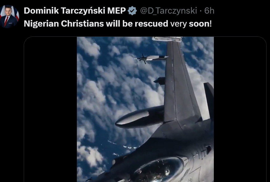 Nigerian Christians Will Be Rescued Soon,” Says EU Parliament Member, Tarczyński