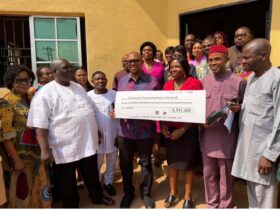 Peter Obi and NECO Officials