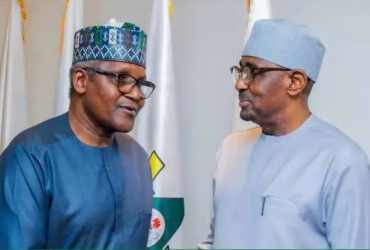 Dangote and Farouk Ahmed