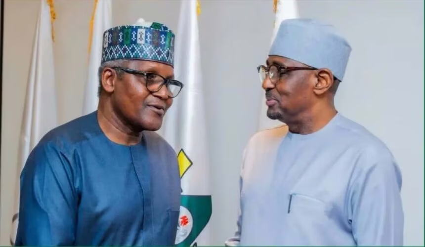 Dangote and Farouk Ahmed