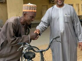 Kano Commissioner Distributes Bicycles to Junior Staff