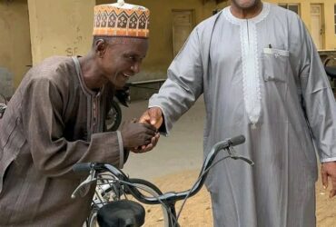 Kano Commissioner Distributes Bicycles to Junior Staff