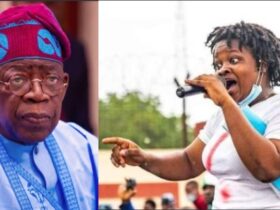 Bola Tinubu and Rinu Oduala