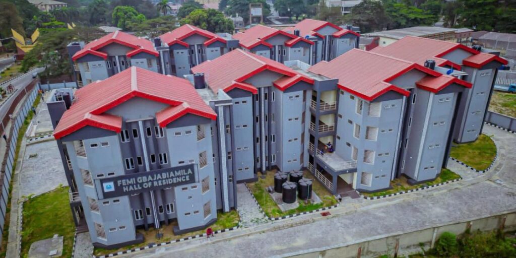 N1.6bn UNILAG Hostel Built by Tinubu’s Chief of Staff, Femi Gbajabiamila, with Taxpayers’ Money Now Rents for Nearly N1m Per Bed Space