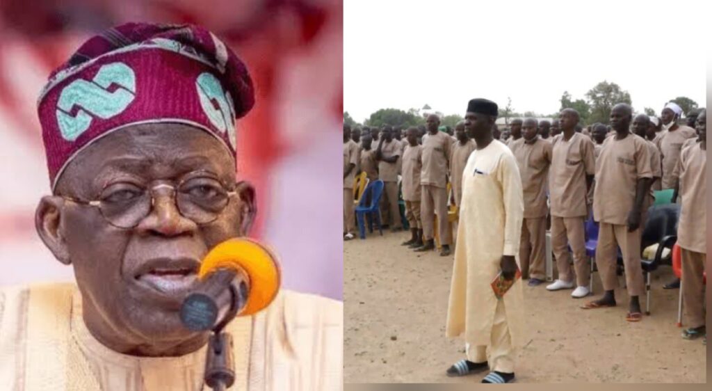 Bola Tinubu and Terrorists Reintegrated into Society