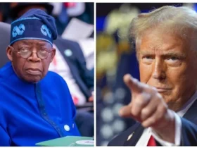 Bola Tinubu and Donald Trump