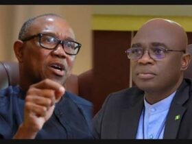 Peter Obi and Benue State Governor Hyacinth Alia